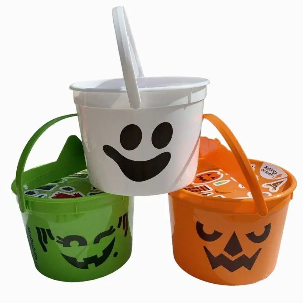 McDonald’s 2022 Halloween Pails You Choose Color or Complete Set